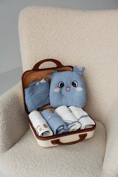 Little Dream Blue Gift Suitcase &mdash; подарунковий набір, 24 предмети 0102 фото