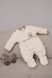 Демісезонний комбінезон Bear Beige 0107 фото 3
