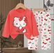 Піжама для дівчинки &laquo; Hello Kitty &raquo;кофта та штани 0021 фото 1