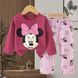 Піжама для дівчинки &laquo; MINNIE &raquo; кофта та штани 0022 фото 1